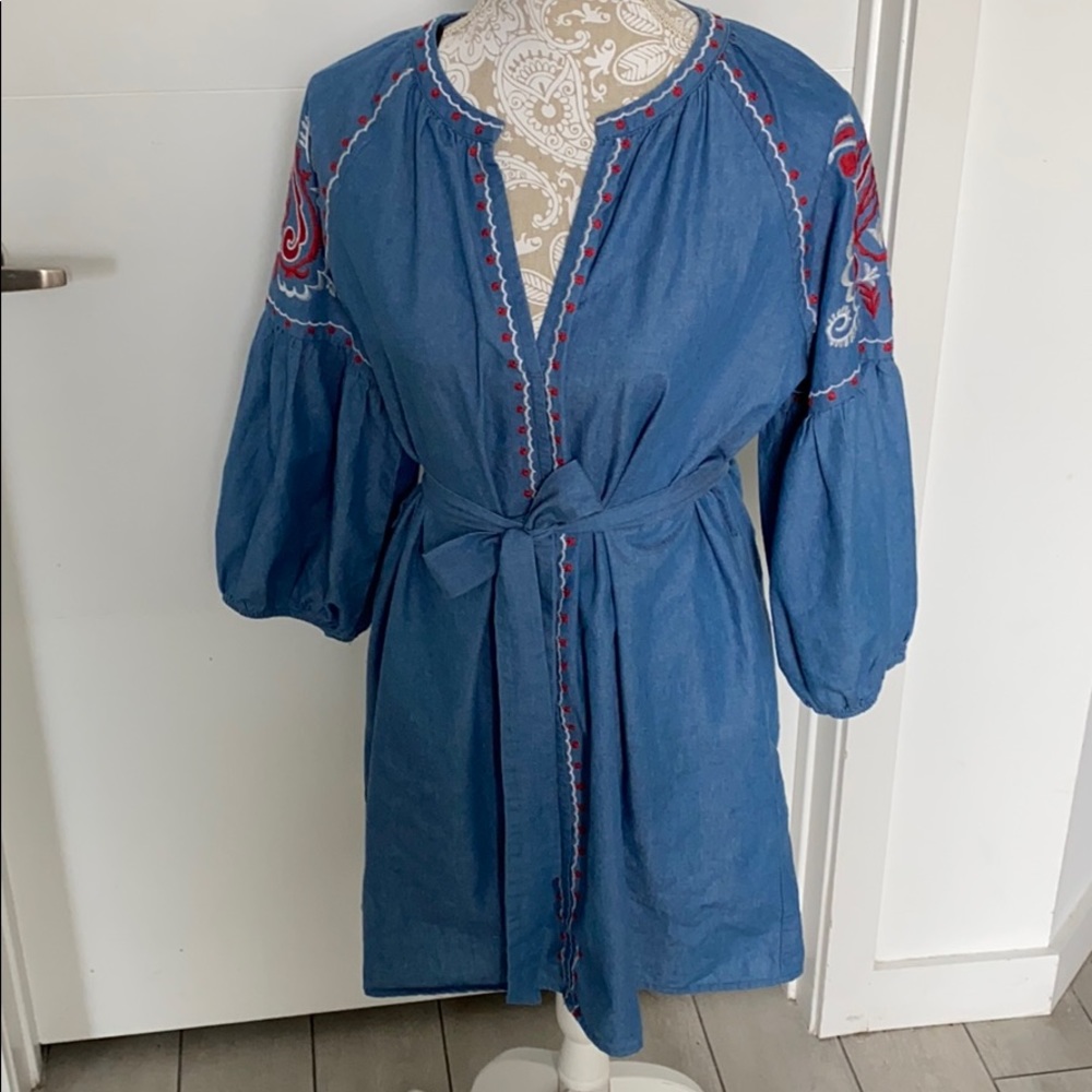 Blue jean dress